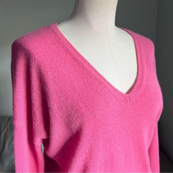 GERARD DAREL Paris 100% Cashmere Oversized Sweater SMALL Sz 1 Knit Lightweight - Picture 5 of 15